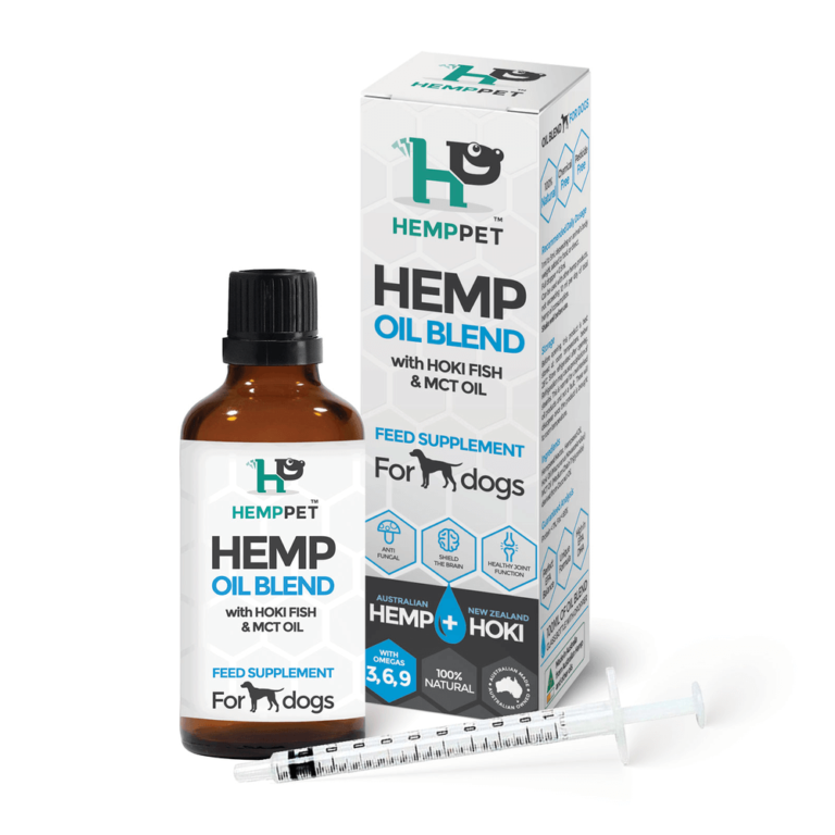 Hemp Oil Blend with Hoki Fish & MCT Oil for Dogs 100ml