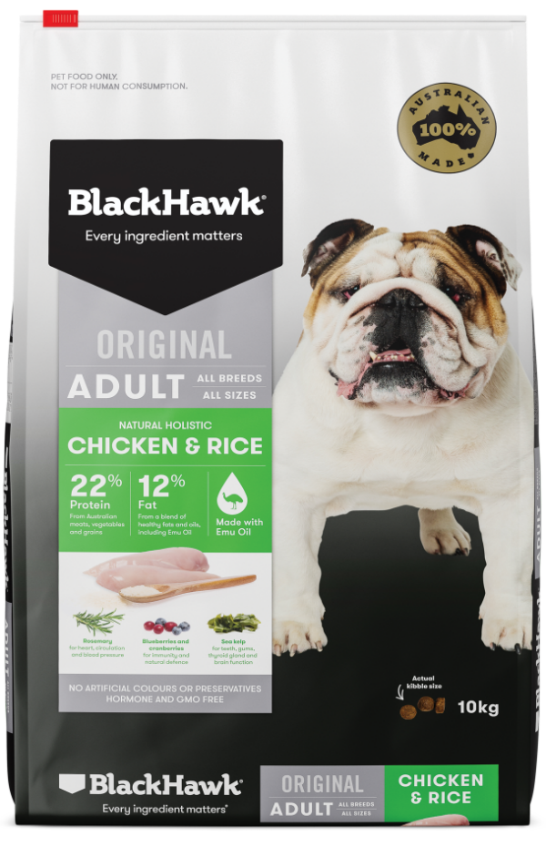 black hawk original adult chicken rice
